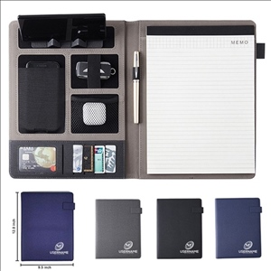 Letter Size Zippered Padfolio